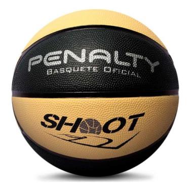 Imagem de Bola Basquete Shoot X Penalty, Preto, Bege
