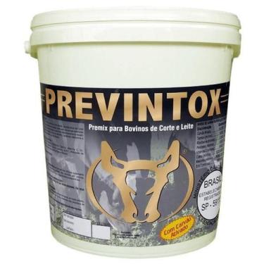 Imagem de Previntox Desintoxicador Para Misturar No Sal Ou Ração -5 Kg - Agrocav
