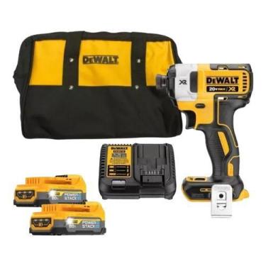 Imagem de Parafusadeira Dewalt impacto DCF887B 20V 2 Bat 1,7ah + Bolsa
