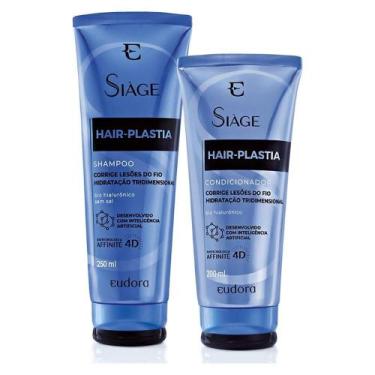 Imagem de Kit Eudora Siàge Hair Plastia Shampoo E Condicionador