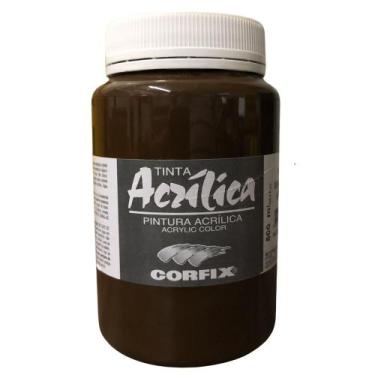Imagem de Tinta Acrílica Corfix 500ml G1 Escolha a Cor , SéPIA