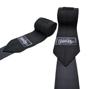 Imagem de Faixa Elástica pra Joelho Spank de Alta compressão - Spank, Preto