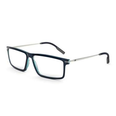 Imagem de Armação Óculos Mormaii Berlim 3 M6094k4762 Azul Escuro Brilho, Azul