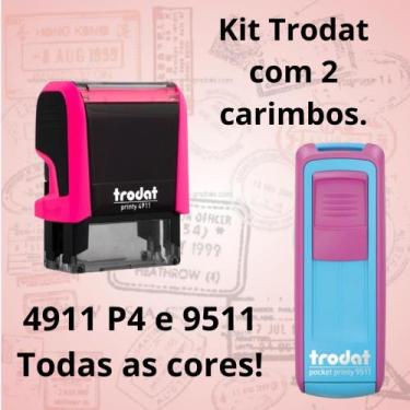 Imagem de Kit de carimbos Trodat
