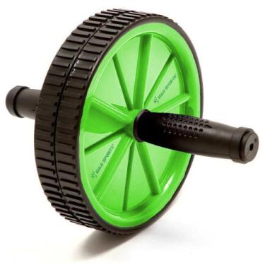 Imagem de Roda Abdominal Dupla Gold Sports Action, Unissex, Único, Verde