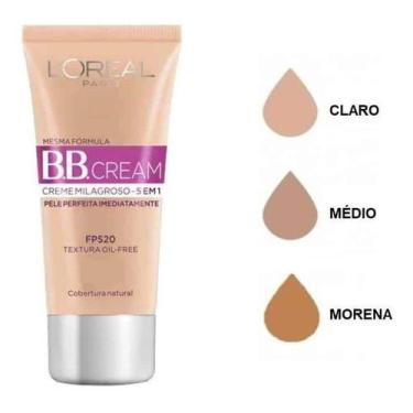 Imagem de Bb Cream Creme Milagroso 5 Em 1Fps 20 Loréal 30ml - Loreal, Morena
