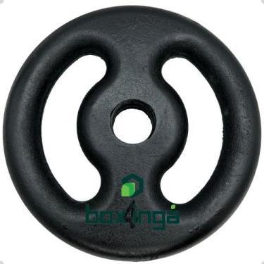 Imagem de Anilha de Ferro Fundido Pintada - 4 Kg - BOX INGÁ