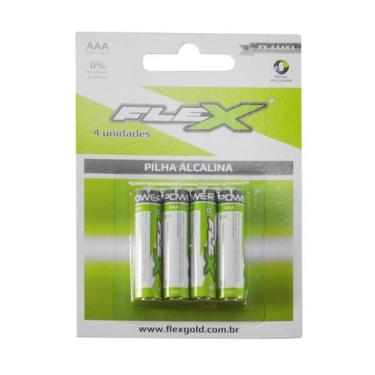 Imagem de Pilha aaa alcalina c/4 unidades - x-cell mod.fx- aaak4 - ds tools