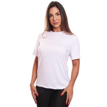 Imagem de Camiseta Feminina Dry Proteção Solar Uv Térmica - Diva Outlet, P, Bran