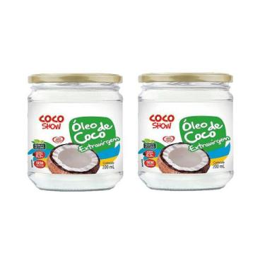 Imagem de Kit 2uni Óleo de Coco Extravirgem Coco Show 200ml - Copra