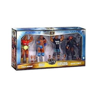 Imagem de Mattel WWE THEN. NOW. FOREVER. TOGETHER. ACTION FIGURE SET - 4PK