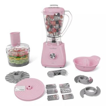 Imagem de Multiprocessador Rosa Britânia 12 em 1 1000W 127v - BRITANIA, 110V