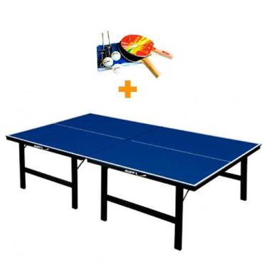 Imagem de Mesa de Ping Pong 15mm 1001 KLOPF + KIT TÊNIS DE MESA 5030