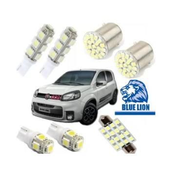 Imagem de Kit Lâmpadas Led Novo Uno Vivace / Mille Way Xenon Teto Ré - Blue lion