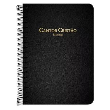 Imagem de Cantor Cristão Musical | Espiral Preto Capa Dura