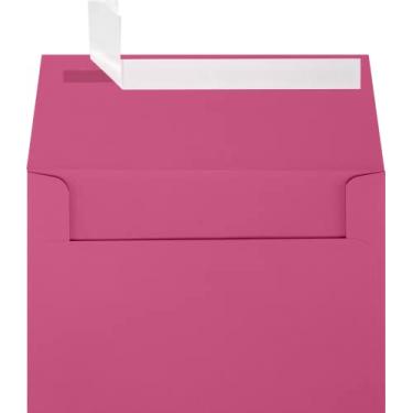 Imagem de Envelopes de convite A4 c/descasque e pressione (4 1/4 x 6 1/4), Magenta