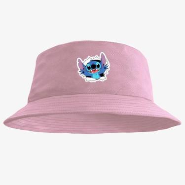 Imagem de Chapéu Bucket Hat Estampado Litlle - MP Moda Masculina, Único, Rosa