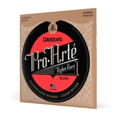 Imagem de Encordoamento Para Violão Nylon D'adario Pro-Arté EJ45C Normal - D'ADD