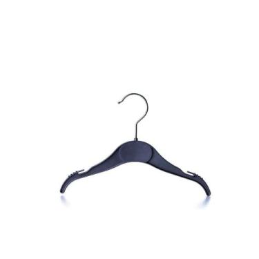 Imagem de Cabide bebê 25-4 cm - 1012 - IOPLAST, Preto, 600 peças