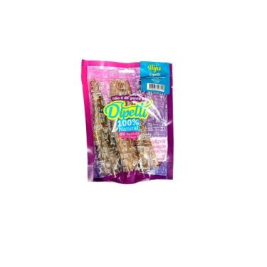 Imagem de Mordedor Natural Orelha Bovina Para Cães Dipetti Biju  3 Un.