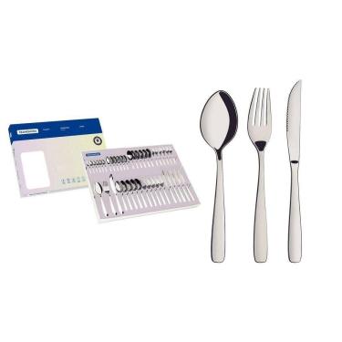 Imagem de Faqueiro Para Churrasco Tramontina Amazonas Em Aço Inox 42 Peças Tramontina