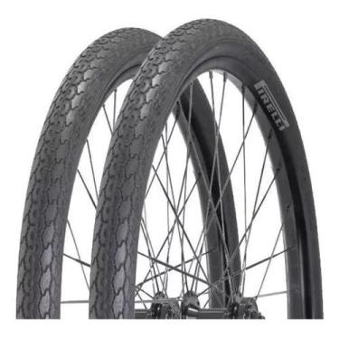 Imagem de 2 Pneus Bicicleta 26x1.1/2x2 Pirelli Manga Turbo Barra Forte Cor Preto