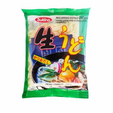 Imagem de Macarrão Udon Pré-Cozido Com Tempero 200g - Sukina