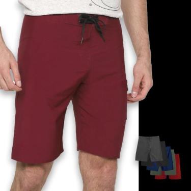 Imagem de Shorts SURF LISO Mauricinho Bermuda Praia Academia Tactel Verão 1043 -