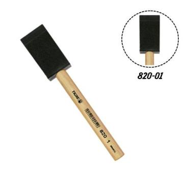 Imagem de Pincel Chato Mousse 820-1 Espuma Tigre