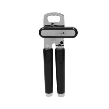 Imagem de Abridor de Latas e Garrafas Inox Cozinha KitchenAid, Preto