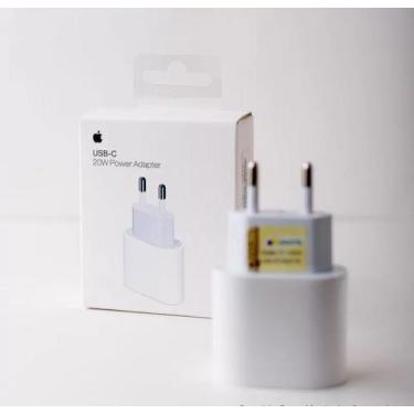 Imagem de Carregador Original UsbC 20W Turbo Compatível Com Iphone/11/12/13/14/1