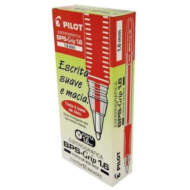 Imagem de Caneta esferografica bps-grip 1.6mm vermelha pilot