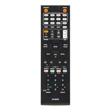 Imagem de Novo controle remoto de substituição RC-897M - Controle remoto de substituição WINFLIKE RC897M adequado para receptor de áudio AV ONKYO AVR-882 HT-S5800 HTR494 HTS5800 HT-R494 TX-SR343 TXSR343