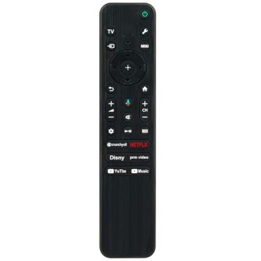 Imagem de RMF-TX811U Controle remoto de substituição de voz aplicável para Sony X77L 4K Ultra HD TV KD-75X77L KD-65X77L KD-85X77L KD-43X77L KD-55X77L KD-65X77CL KD-50X77L KD-75X77CL KD75X77L 65 x 77 L KD85X77L