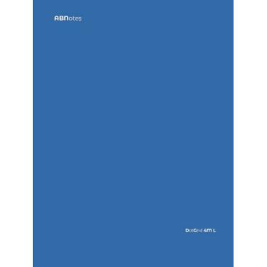 Imagem de ABNotes Dot Grid 4M L A4 Blue HC: Quadernone/Taccuino Puntinato 4mm per Bullet Journal o Lettering - Blu - 100 Pagine - Con puntini chiari distanti 0,4 cm - Fogli spessi