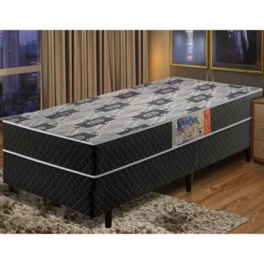 Imagem de Cama Box Conj Solteiro Umaflex Granada Plus 88x188x51cm