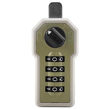 Imagem de Fechadura de Combinação Mecânica Akozon Fechadura de Arquivo Com Chave | Solução de Armazenamento Seguro para Documentos e Objetos de Valor