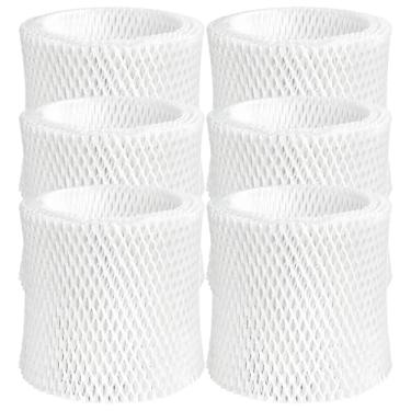 Imagem de Roninby Filtro de substituição de absorção de umidificador compatível com umidificador de cabeceira e berçário, polpa de madeira e filtro de papel, pacote com 6