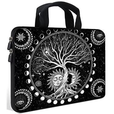 Imagem de ARIYIDA 11" 11,6" 12" 12" 12.1" 12.5" Bolsa de transporte para laptop Chromebook Capa para Ultrabook Capa para tablet Capa de neoprene para Apple MacBook Air Samsung Google Acer HP DELL Lenovo Asus (RYD12-18)