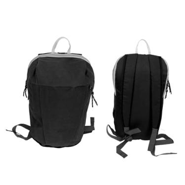 Imagem de Mochila Esportiva, Mochila Externa de Tecido Oxford Impermeável de Grande Capacidade Com Alça Mochilas, Bolsas e Acessórios para Ciclismo, Escalada, Acampamento e Caminhada (Preto)