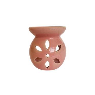 Imagem de Kit 3 Queimador Rechaud/Difusor de Cerâmica - Embaleve Comércio, Rosa