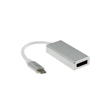 Imagem de Cabo Adaptador Usb-c 3.1 Para Displayport Fêmea 4k - Tblackrox