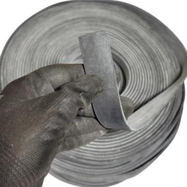 Imagem de Borracha Perfil Esponjoso Macio 25x3,5mm - 5 Metros Borrachas Londrina