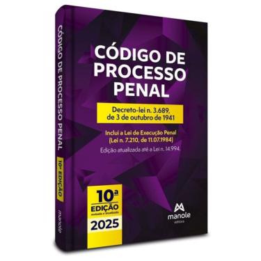 Imagem de Código De Processo Penal - 2025
