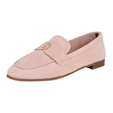 Imagem de Tommy Hilfiger Mocassim feminino Razzi, Camurça rosa média 660, 40