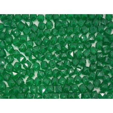 Imagem de Quadrado Passante 08mm 500g Cor 071 Verde Escuro Transparente - Aquare