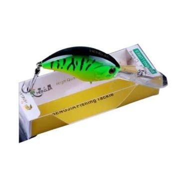 Imagem de Isca de Pesca Hengjia 13g 9cm - Crankbait Minnow com Ganchos Agudos, C