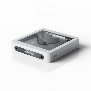 Imagem de FiiO Dm13 Multifuncional Portátil Estéreo Cd Player Com Bateria De Longa Duração, Suporta Usb Ripping, Saídas Ópticas/Coaxiais/3,5Mm/4,4Mm (Bluetooth Transparente)