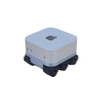 Imagem de Calofsile Suporte para estação de ancoragem Mac Mini M4, com dissipação de calor e base de aumento de altura (design Mars Rover) (preto)
