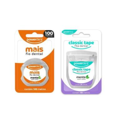 Imagem de Fio Dental Powerdent com 90 Metros ou 100 Metros Menta , 90m (1432)